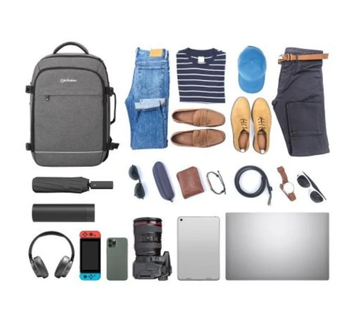 Manhattan 440370 43,9 cm (17,3") brašna na notebook Batoh Grey