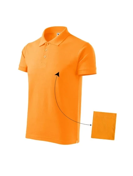 Bavlněná polokošile Malfini M MLI-212A2 s mandarinkovým vzorem