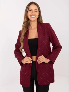 Marynarka IT MA model 21319937 bordowy - FPrice