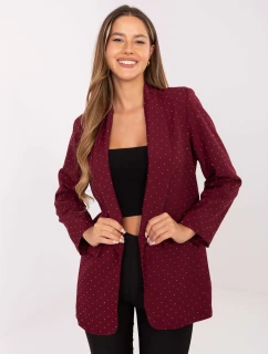 Marynarka IT MA model 21319937 bordowy - FPrice