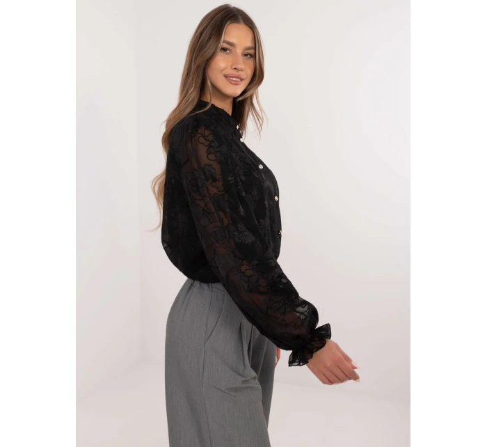 Košile LK KS 509801.87P černá