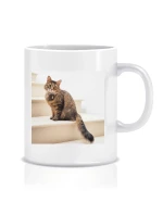 Personalizovaný klasický bílý hrníček 300 ml s fotografií 