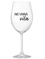 (NE)VINNÁ VÍLA - čirá sklenice na víno 350 ml (NE)VINNÁ VÍLA - čirá sklenice na víno 350 ml