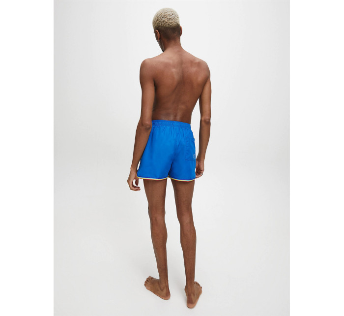 Pánské plavecké šortky KM0KM00459-CJR modrá - Calvin Klein