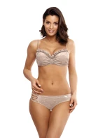 Plavky Sylvia Mosaico M-549 (1) sv.hnědé - Marko