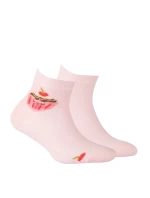 TENKÉ PONOŽKY BARVA 2-6 LET DÍVKY PERLEŤOVĚ RŮŽOVÁ 21-23 TENKÉ PONOŽKY BARVA 2-6 LET DÍVKY PERLEŤOVĚ RŮŽOVÁ 21-23