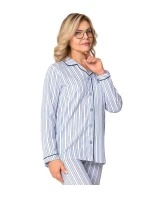 Pyžamo 224 model 21765054 III délka/r M2XL rozepínací - MARTEL