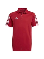 Dětské bavlněné tričko adidas Tiro 23 Competition Polo červené HI4715 Dětské bavlněné tričko adidas Tiro 23 Competition Polo červené HI4715