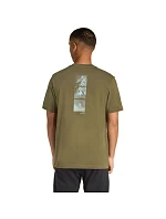 Pánské tričko adidas Outdoor Mountain Biking Graphic T-shirt olive KB2537 pánské