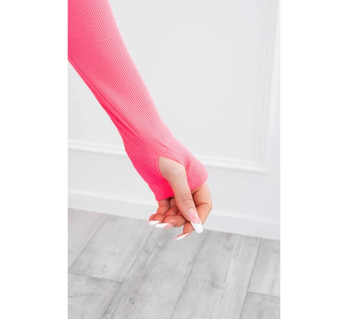 Sada s halenkou top růžová neonová Sada s halenkou top růžová neonová