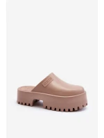 Dámské žabky na masivní podrážce Big Star model 21649446 Bílé - Big Star Shoes Dámské žabky na masivní podrážce Big Star model 21649446 Bílé - Big Star Shoes