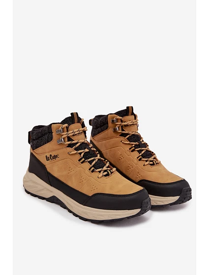 Pánské trekové boty s izolací model 21718301 Camel - Lee Cooper Pánské trekové boty s izolací model 21718301 Camel - Lee Cooper