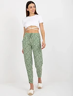 Kalhoty D73770M61869I pistácie