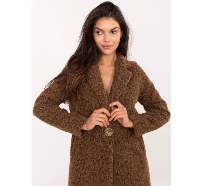 Płaszcz IT PL model 21302352 brązowy - FPrice