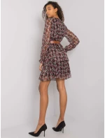 Šaty LC SK 22K model 16283363 černá a červená - FPrice