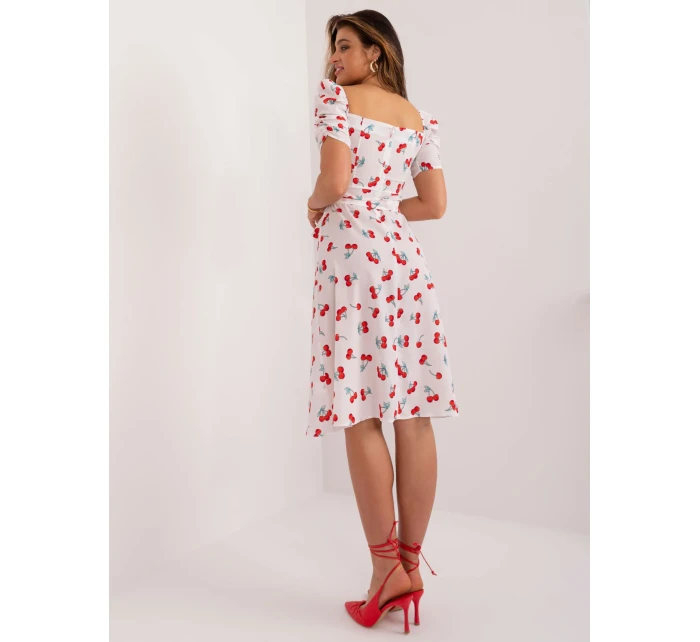 Sukienka LK SK  biały model 20190723 - FPrice