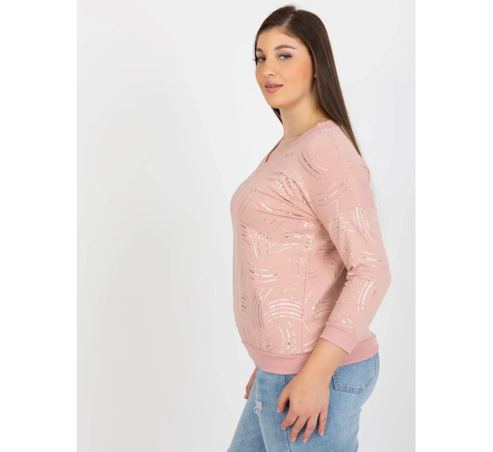 Halenka RV BZ model 18385498 světle růžová - FPrice