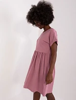 Šaty RV SK 5672.03P tmavě růžová