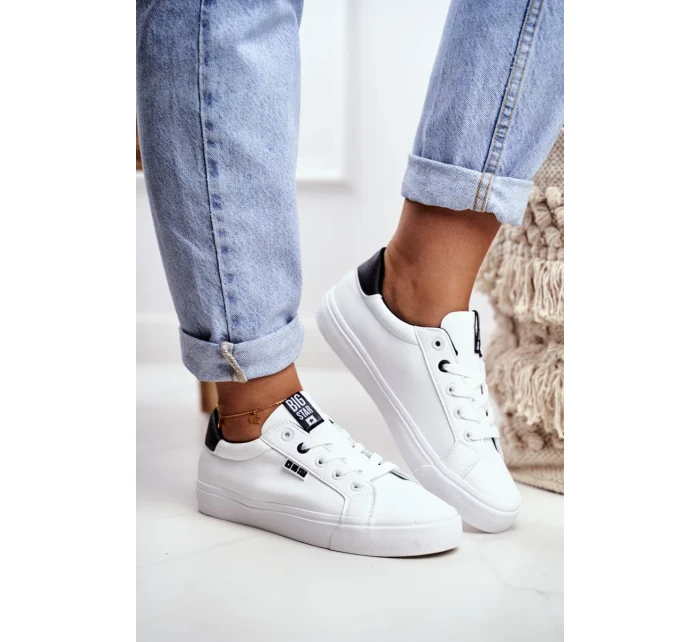 Women's Sneakers Big Star White/Black Women's Sneakers Big Star White/Black