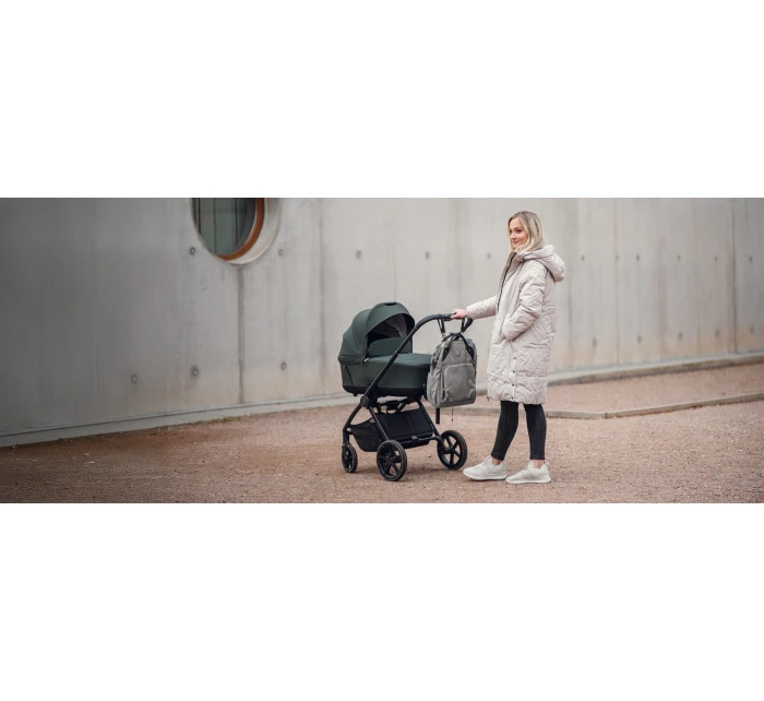 Dámský batoh na kočárek Engelis Vuch Vela Grey Dámský batoh na kočárek Engelis Vuch Vela Grey