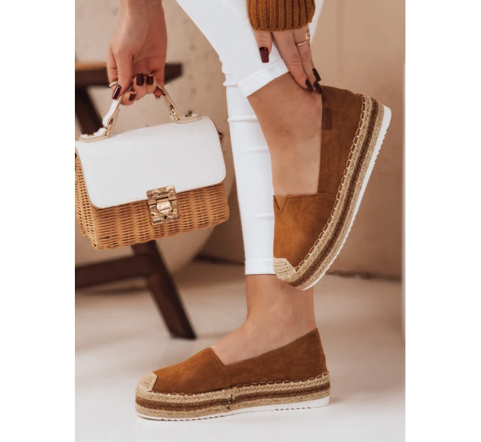 Dámské espadrilky LANSI camel FashionStreet ZY0060