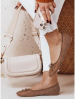 Dámské baleríny na plochém podpatku ASTELLA khaki FashionStreet ZY0631