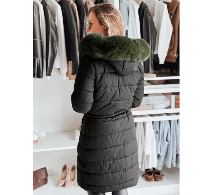Dámská zimní bunda parka oboustranná s kapucí černá Dstreet model 21991073 - FashionStreet