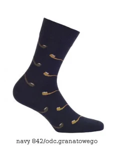 Pánské ponožky Wola Perfect Man vzorované W 94N03 Casual