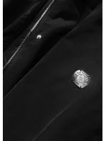 DWUSTRONNA KURTKA DAMSKA ZIMOWA CZARNA model 21243151 - LHD