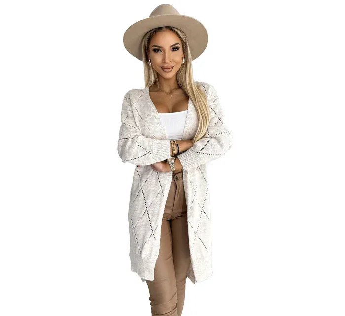 Dámský svetřík 486-2 Kardigan - Numoco basic