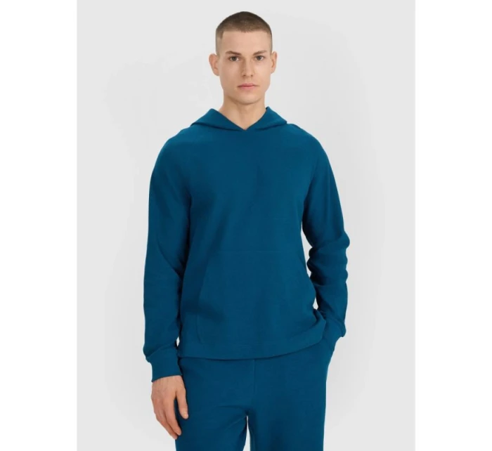 Pánská mikina s kapucí s prvky model 21882656 - 4F Pánská mikina s kapucí s prvky model 21882656 - 4F