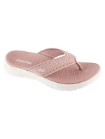 Sandály Skechers Go Walk Flex – Holly 141459-BLSH, růžové, velikost 36