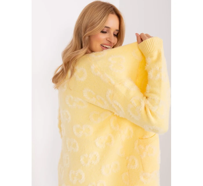 Jumper AT SW 234502.38X světle žlutá