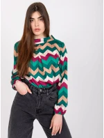 Halenka DHJ BZ 12311.49P tmavě zelená