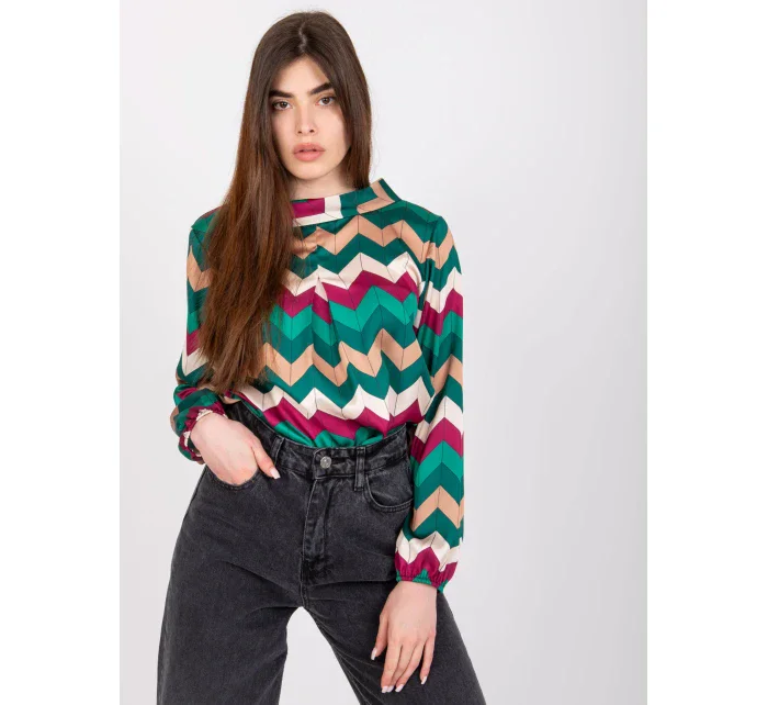 Halenka DHJ BZ 12311.49P tmavě zelená