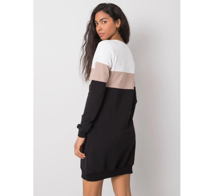 Šaty RV SK 5869.04 bílo-černé