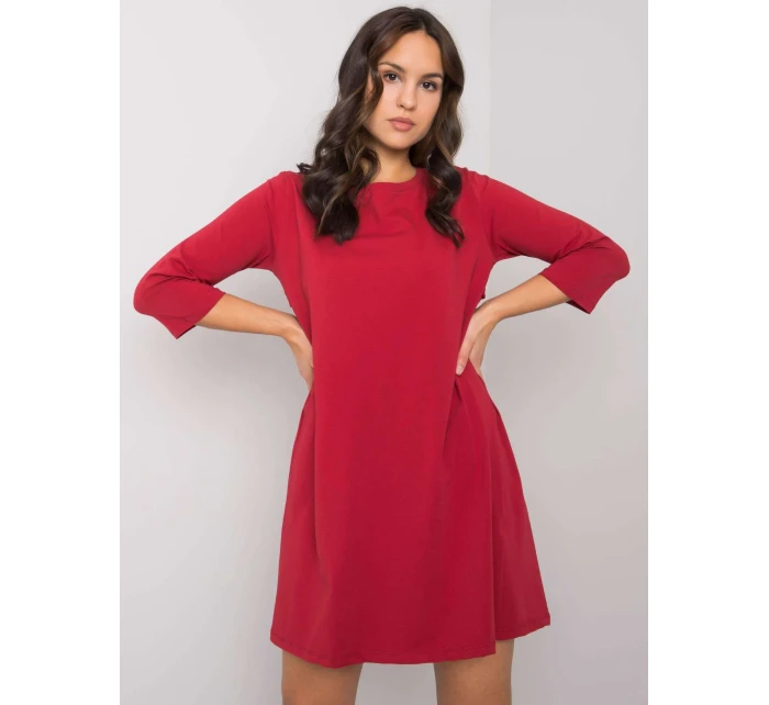 Šaty RV SK 7321.70 tmavě červená Šaty RV SK 7321.70 tmavě červená