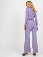 Kalhoty VI SP 20271.97 fialová