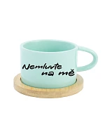 NEMLUVTE NA MĚ - mint hrníček makronka 200 ml