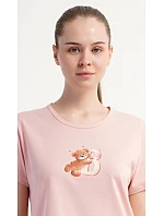 Dámské pyžamo šortky model 22405550 - Vienetta Dámské pyžamo šortky model 22405550 - Vienetta