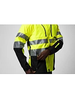 Padded Softshell 3vrstvá bezpečnostní softshellová bunda 64. hi vis model 22463273 - ProJob Padded Softshell 3vrstvá bezpečnostní softshellová bunda 64. hi vis model 22463273 - ProJob