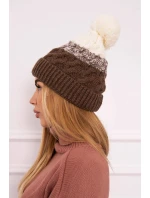 Fleecová čepice model 18750001 - K-Fashion Fleecová čepice model 18750001 - K-Fashion