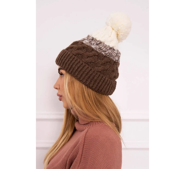 Fleecová čepice model 18750001 - K-Fashion Fleecová čepice model 18750001 - K-Fashion