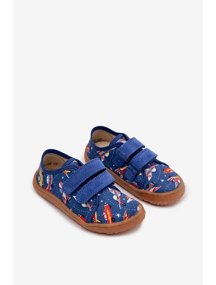Dětské Barefoot  Canvas Modré model 22007270 - Froddo