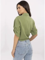 Koszula DHJ KS  khaki model 21129473 - FPrice