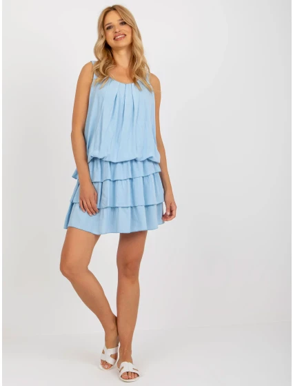 TW SK BI 8139 šaty.44 světle modrá