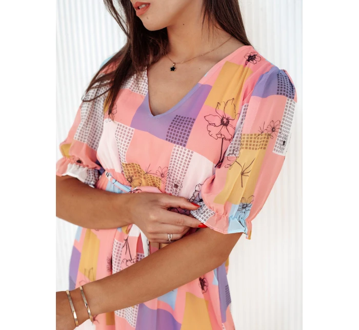 BLOSSOM LOVE šaty růžové FashionStreet EY2522