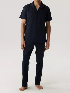 model 20905101 pyžamo kr/r S2XL pánské pyžamo na zip - Atlantic