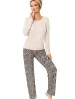 Pyžamo Donna Omari Dlouhá délka/r S-2XL