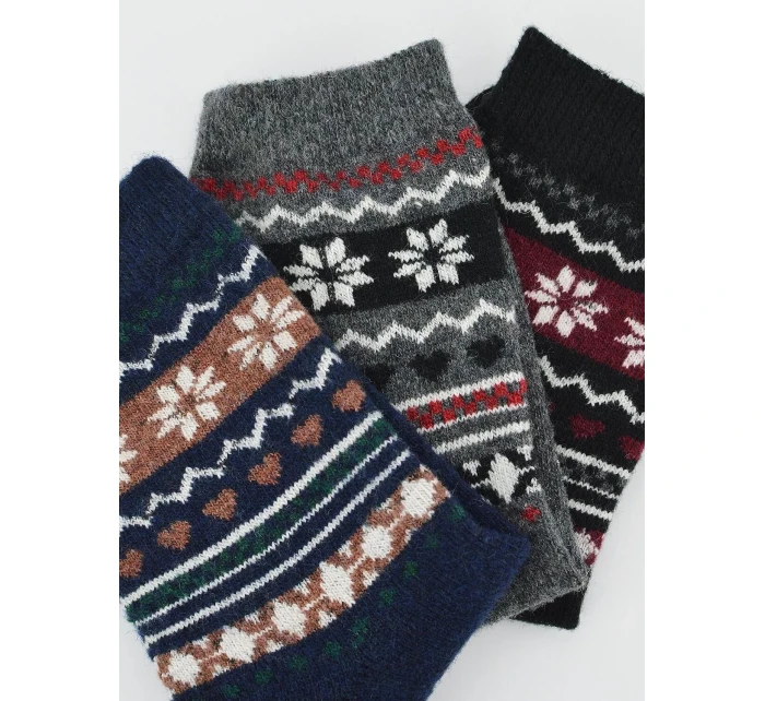 Ponožky Noviti SW010 Wool Pattern 36-41